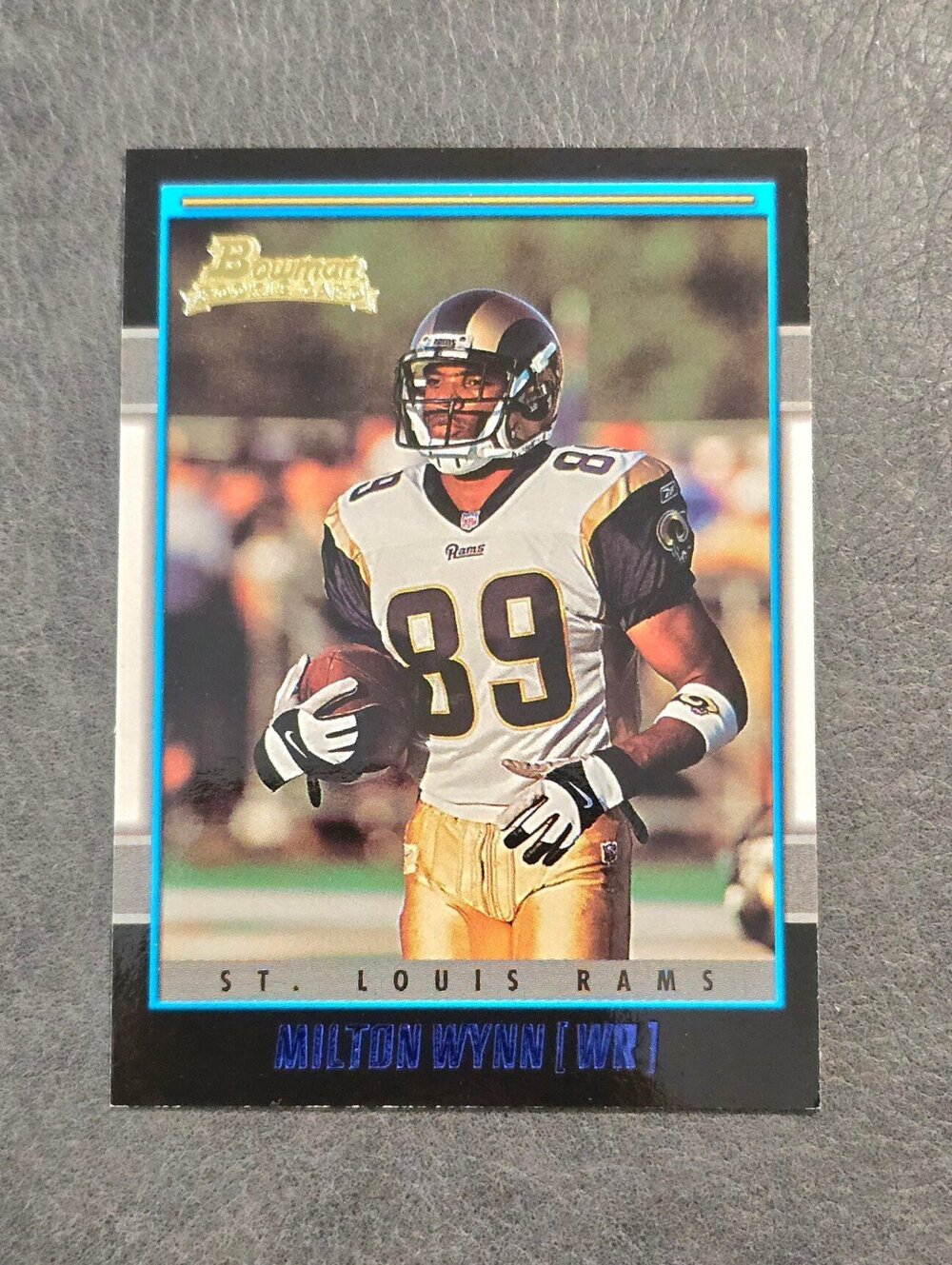 2001 Bowman #223 Milton Wynn Football Card